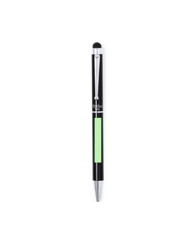 Bolígrafo puntero metálico negro personalizado | Goodie