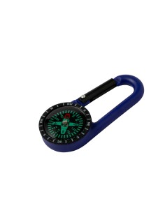 Brújula con mosquetón personalizada