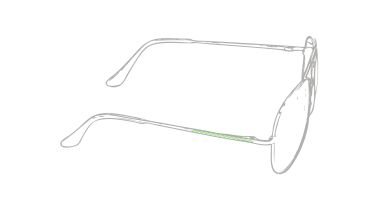 Gafas de Sol Aviador con Montura Metálica | Goodie