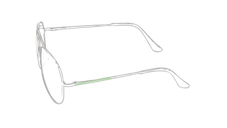 Gafas de Sol Aviador con Montura Metálica | Goodie