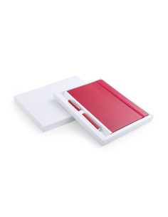 Set de bloc de notas y bolígrafo personalizado | Goodie