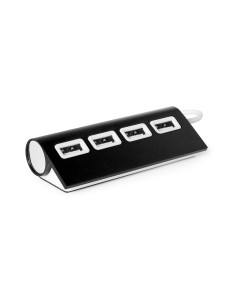 Hub USB de 4 puertos de aluminio personalizado | Goodie