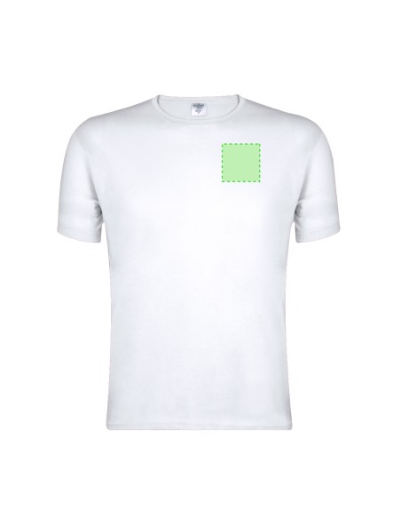 Camiseta blanca 180g personalizada | Goodie