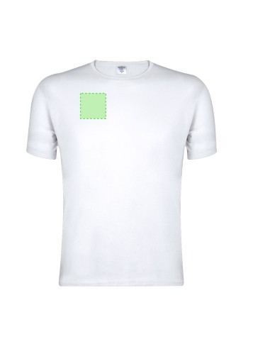 Camiseta blanca 180g personalizada | Goodie