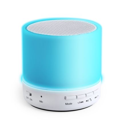 Altavoz Bluetooth con luz LED personalizado | Goodie