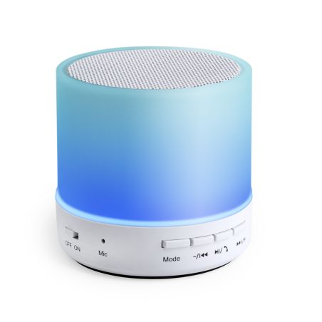 Altavoz Bluetooth con luz LED personalizado | Goodie