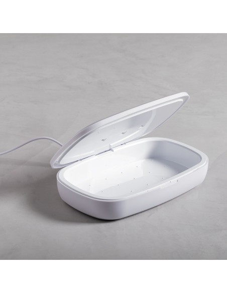 Caja esterilizadora UV-C con cargador inalámbrico | Goodie