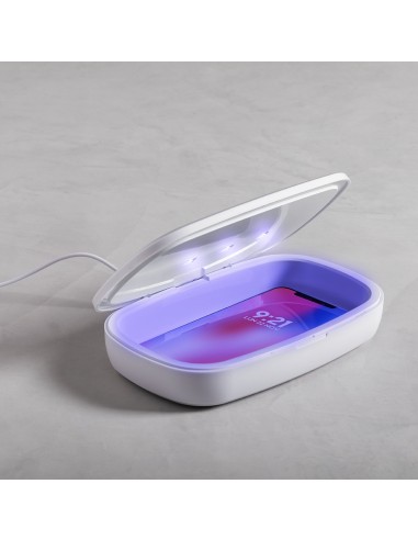 Caja esterilizadora UV-C con cargador inalámbrico | Goodie