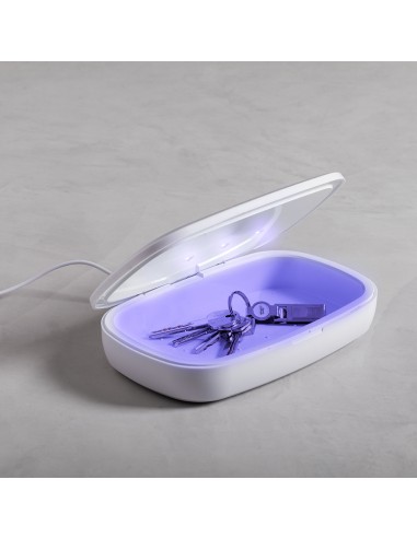 Caja esterilizadora UV-C con cargador inalámbrico | Goodie