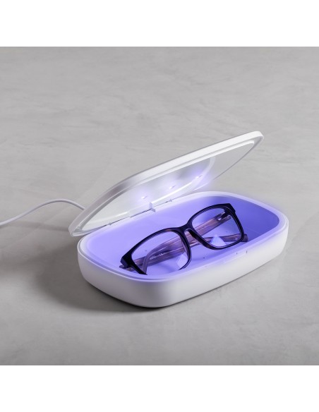 Caja esterilizadora UV-C con cargador inalámbrico | Goodie