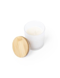 Vela Aromática de Cristal y Bambú | Goodie