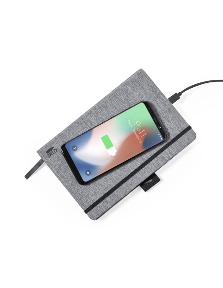 Bloc de Notas con Cargador Inalámbrico 10W | Goodie