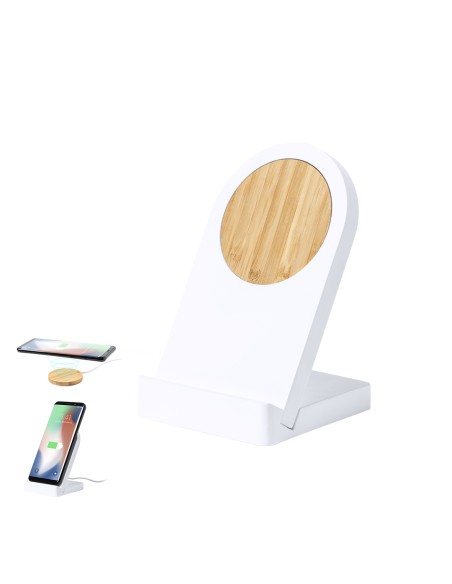 Cargador Soporte de Bambú y PLA Compostable | Goodie