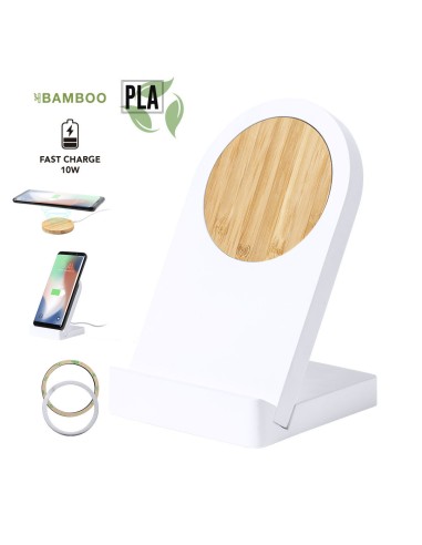 Cargador Soporte de Bambú y PLA Compostable | Goodie