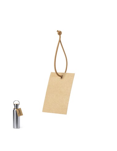 Hangtag de cartón reciclado con cordón