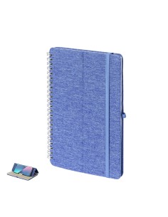 Libreta con soporte para smartphone personalizada para regalo de escritorio