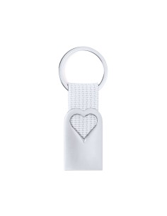 Llavero con Forma de Corazón en Aluminio Reciclado | Goodie