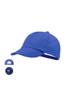 Gorra infantil de poliéster RPET con cierre de velcro personalizada