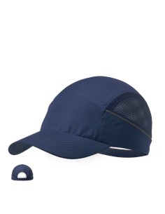 Gorra de running personalizada para carrera popular patrocinada