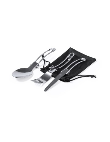 Set de Menaje para Camping en Funda RPET | Goodie