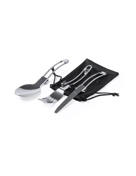 Set de Menaje para Camping en Funda RPET | Goodie