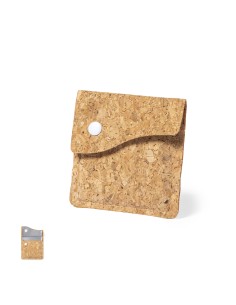 Cenicero de bolsillo en corcho personalizado