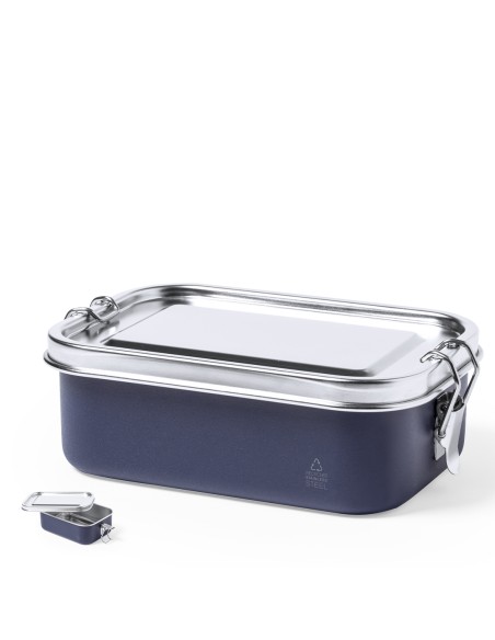 Fiambrera de Acero Inox Reciclado con Cierres | Goodie