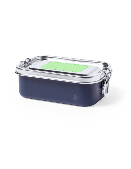 Fiambrera de Acero Inox Reciclado con Cierres | Goodie