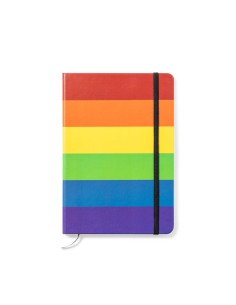 Bloc de Notas Rainbow de Polipiel Multicolor | Goodie