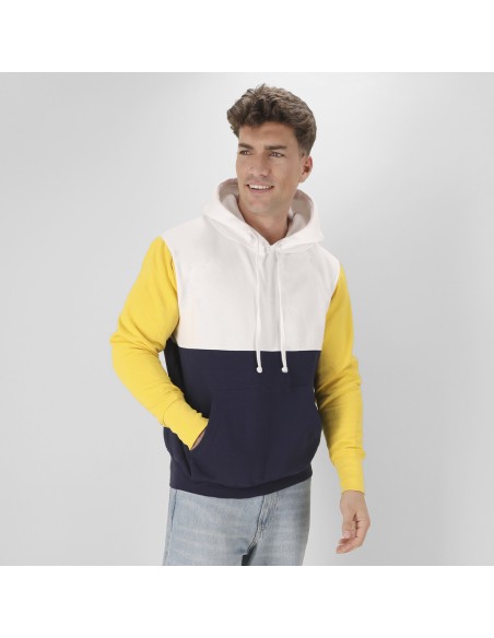 Sudadera Unisex Tricolor con Capucha | Goodie