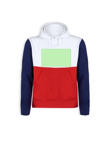 Sudadera Unisex Tricolor con Capucha | Goodie