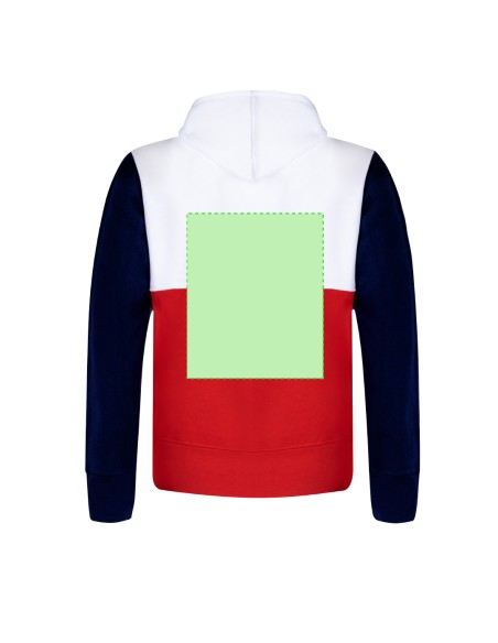Sudadera Unisex Tricolor con Capucha | Goodie
