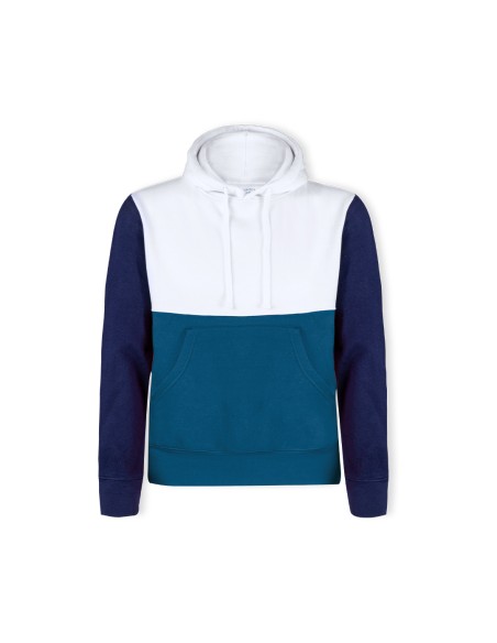 Sudadera Unisex Tricolor con Capucha | Goodie
