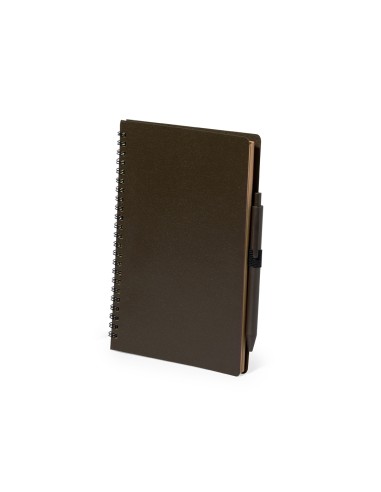 Set de Libreta y Bolígrafo de Fibra de Café | Goodie