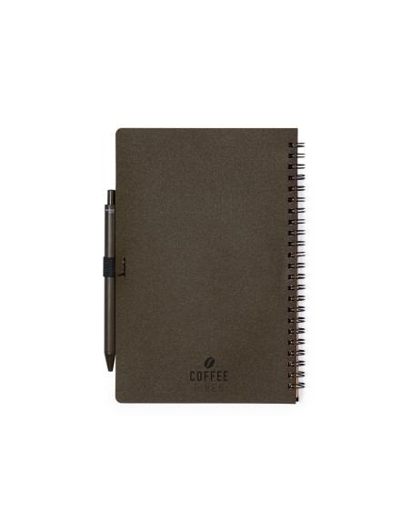 Set de Libreta y Bolígrafo de Fibra de Café | Goodie