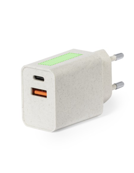 Cargador USB de Pared con Carga Rápida y Enchufe | Goodie
