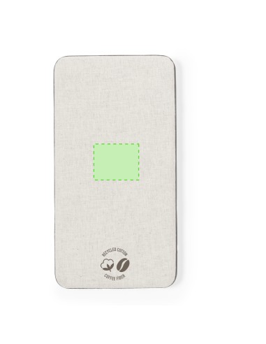 Batería Externa de 5.000 mAh en Fibra de Café con Algodón Reciclado | Goodie