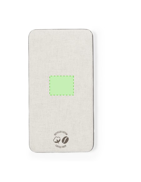 Batería Externa de 5.000 mAh en Fibra de Café con Algodón Reciclado | Goodie