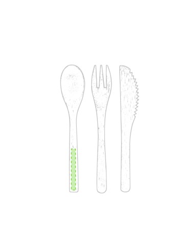Set Cubiertos Personalizado Ecológico 86361