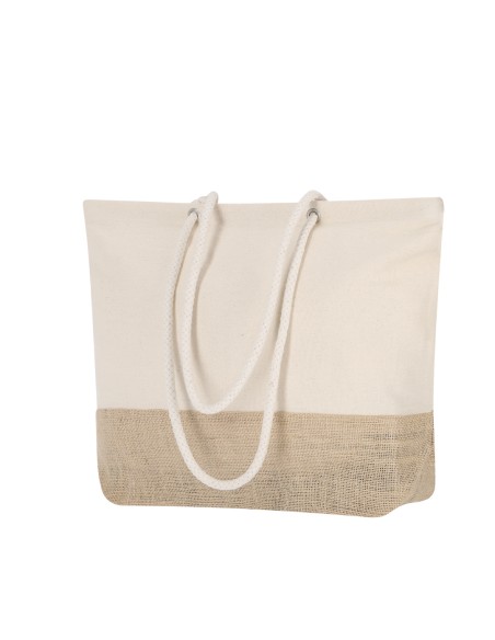 Bolsa de Yute y Algodón con Asas Largas de 90 cm | Goodie