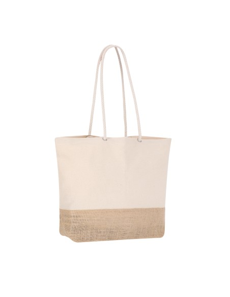 Bolsa de Yute y Algodón con Asas Largas de 90 cm | Goodie