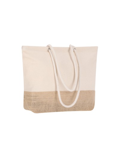 Bolsa de Yute y Algodón con Asas Largas de 90 cm | Goodie