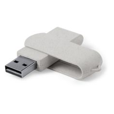 Memoria USB de 16GB de Caña de Trigo con Mecanismo | Goodie