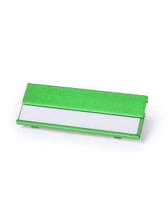 Identificador de Aluminio con Pinza Trasera de Enganche | Goodie