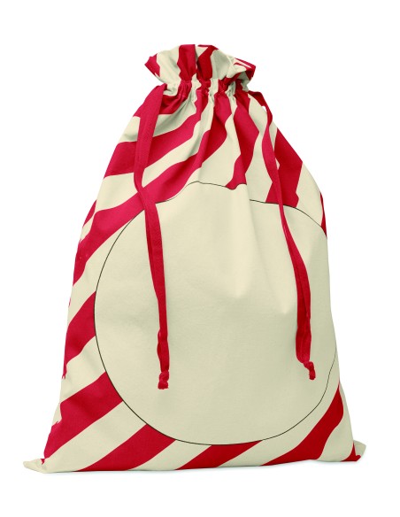 Bolsa grande algodón Papá Noel 7CX1567