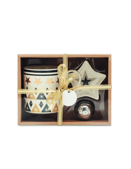 Taza, plato y filtro en caja 7CX1443