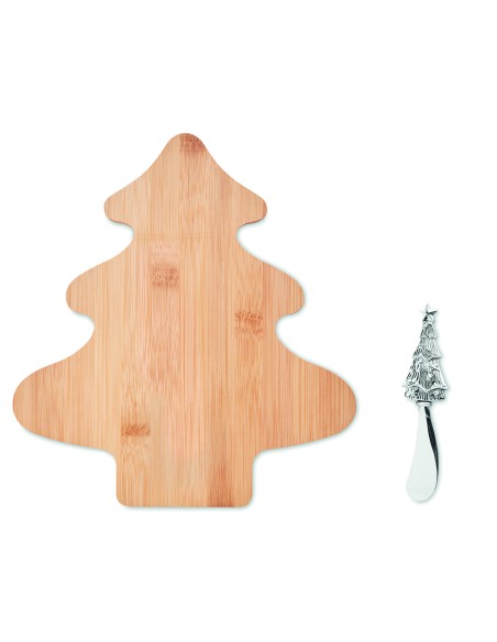 Set cuchillo y tabla de bambú 7CX1477