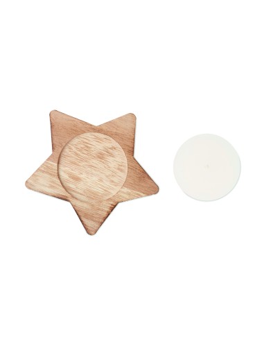 Porta velas madera 7CX1481