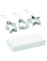Juego de 3 Moldes para Galletas de Acero Inoxidable Personalizado 7CX1483 - Imagen 8