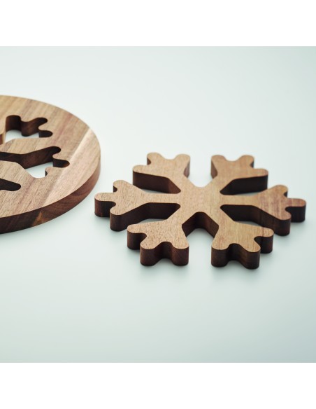 Salvamanteles madera de acacia 7CX1538